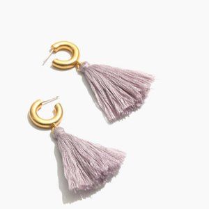 Madewell Lantern Tassel Earrings